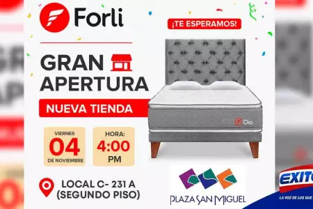 Forli-tienda-Plaza-San-Miguel-descuentos-promociones-Exitosa