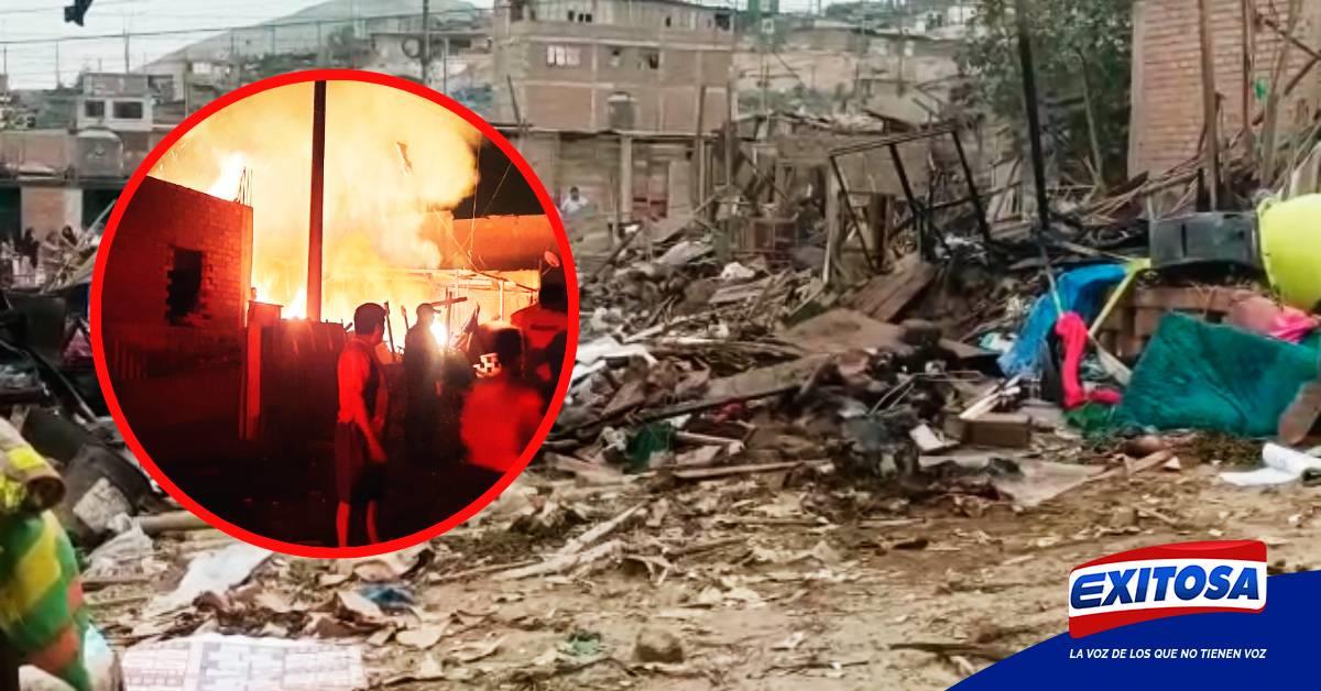 Ventanilla: Incendio en local clandestino de pirotécnicos deja al menos ...
