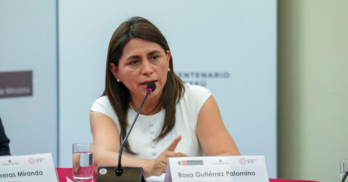 Ministra De Salud Rosa Gutiérrez Hoy Tiene Que Prevalecer El Diálogo Para Juntos Sacar 2183