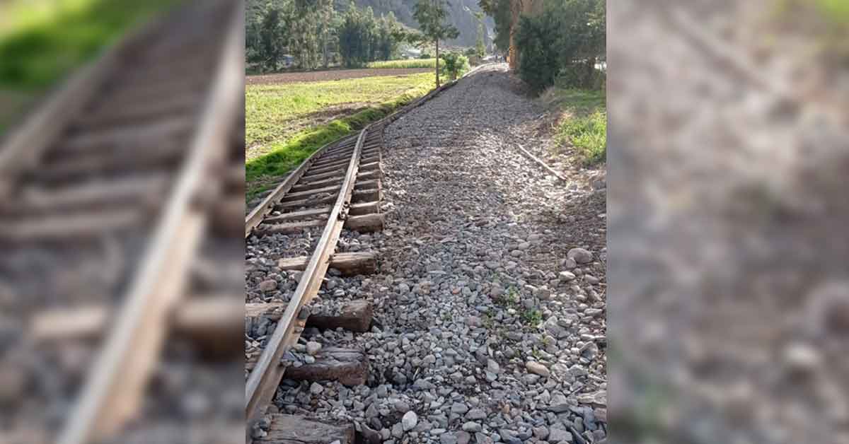 Concesionaria Ferrocarril Transandino S.A. inform que hubo constantes bloqueos de la va frrea que conduce a Machu Picchu.