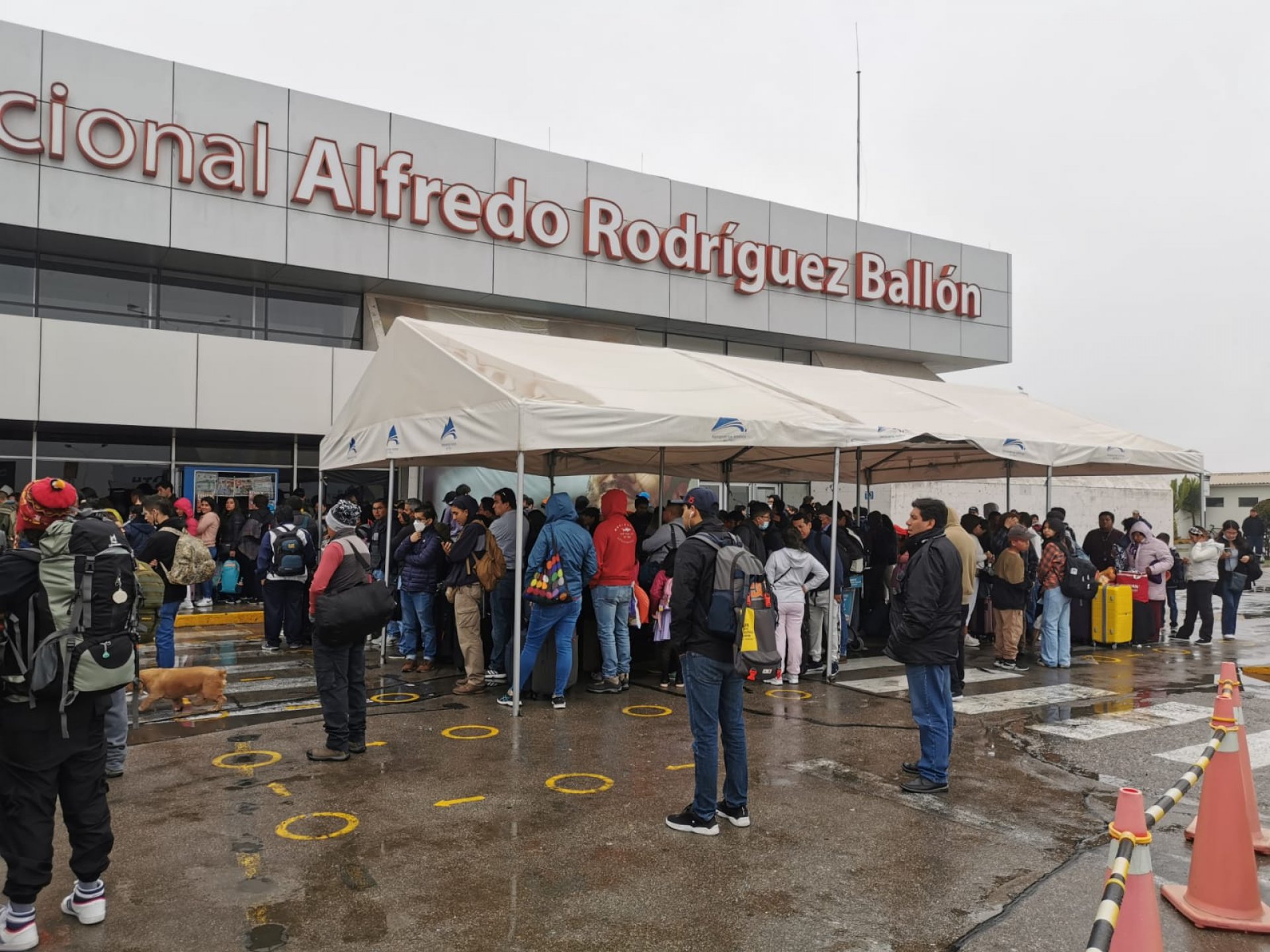 Suspendieron vuelos en aeropuerto de Arequipa