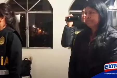 'Camarada Cusi' es detenida en Ayacucho.
