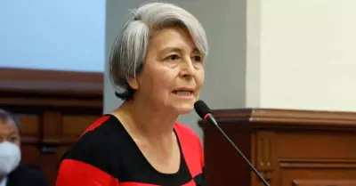 Congresista de Perú Libre, María Agüero