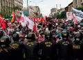 Bancada Perú Libre condena "abuso que viene cometiendo la PNP, al poner en riesgo la vida de manifestantes"