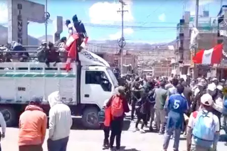 Manifestaciones en Cusco