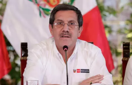 Jorge Chávez, ministro de Defensa