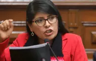 Congresista Margot Palacios presenta su renuncia irrevocable a Per Libre