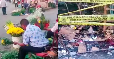 Rímac: Comerciantes del mercado de flores viven incertidumbre tras incendio  a poco del 