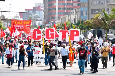 CGTP convoca a Paro Nacional este jueves 19 de enero
