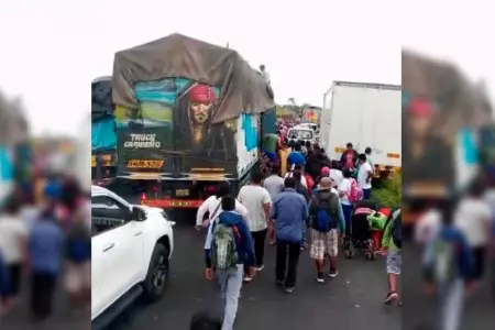 Manifestantes cerraron accesos a Puerto Maldonado, capital de Madre de Dios