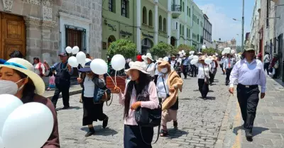 Marcha por la paz en Arequipa