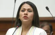 Congreso: Silvana Robles presenta su renuncia irrevocable a la bancada de Per Libre