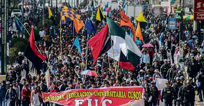 Federacin Universitaria de Cusco convoca a gran marcha hoy