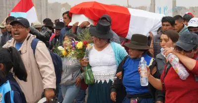 Muertos en protestas en Ayacucho