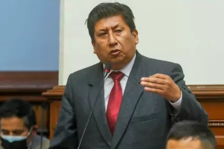 Waldemar Cerrón, congresista de Perú Libre.