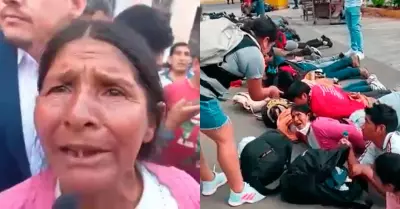 Yolanda Enrquez (58) lleg a Lima desde Huancavelica