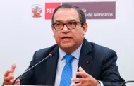 Premier Alberto Otárola acudió a la Fiscalía para declarar en investigación por muertes en protestas