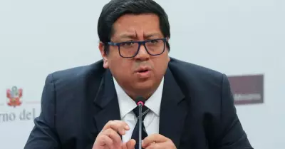 Alex Contreras, ministro de Economía.
