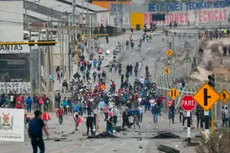 Transparencia se pronuncia sobre protestas en Perú