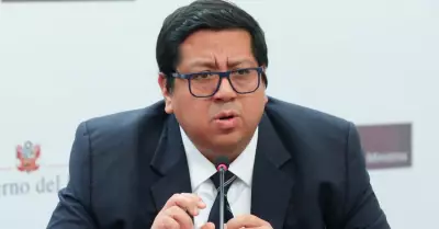 Alex Contreras, ministro de Economía y Finanzas.