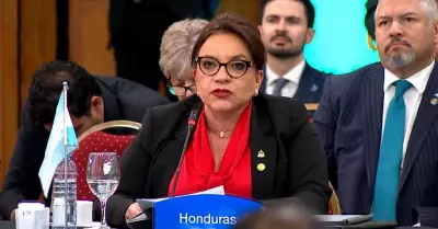 Presidenta de Honduras, Xiomara Castro, en la CELAC.