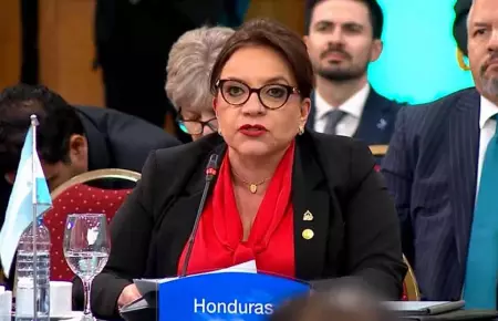 Presidenta de Honduras, Xiomara Castro, en la CELAC.