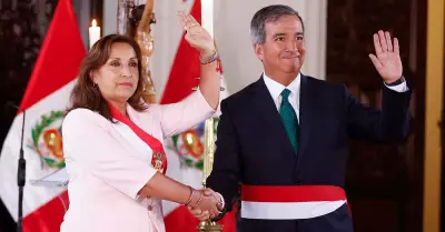 Presidenta Dina Boluarte tomó juramento a Raúl Pérez-Reyes como ministro de Prod