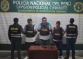 Policía interviene banda criminal "Los Patecos"
