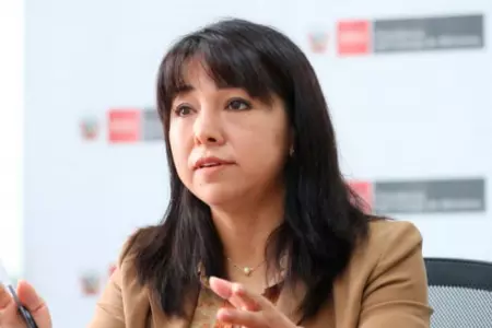 Mirtha Vásquez, expresidenta del Consejo de Ministros.