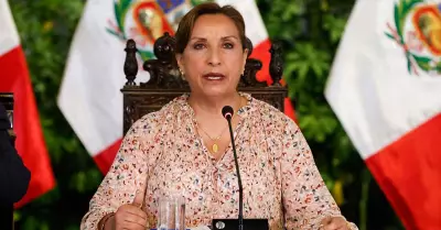 La presidenta de la Repblica, Dina Boluarte.