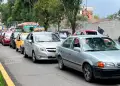 Taxistas de Arequipa intensifican protestas contra el Gobierno de Dina Boluarte