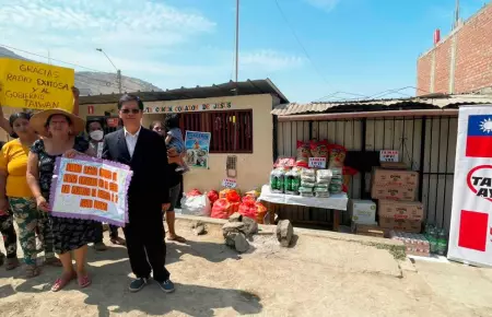 Víctor Chu, consejero de la Oficina Económica y Cultural de Taiwán en Perú, entr