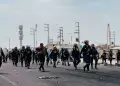 Ica: Policías y militares liberaron la Panamericana Sur, tras once días de bloqueo de vías