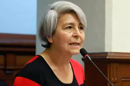 Legisladora de Perú Libre, María Agüero