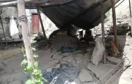 ncash: Fuertes lluvias daan viviendas en Pomabamba