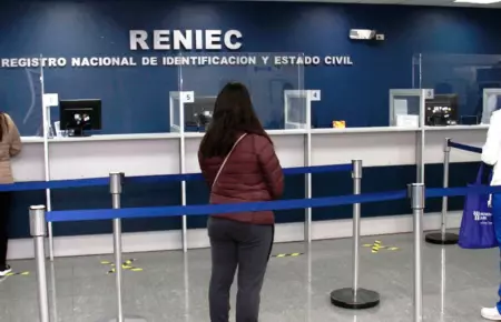 Reniec anuncia cambio de horarios por manifestaciones sociales en Lima.