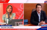 Óscar Cáceres, alcalde de San Román: "La intervención de la PNP y las Fuerzas Armadas ha sido brusca y desmedida"