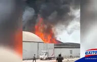 Villa El Salvador: Reportan un incendio código 3 en el Parque Industrial