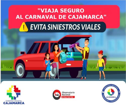 Campaa "Viaja seguro al carnaval de Cajamarca"