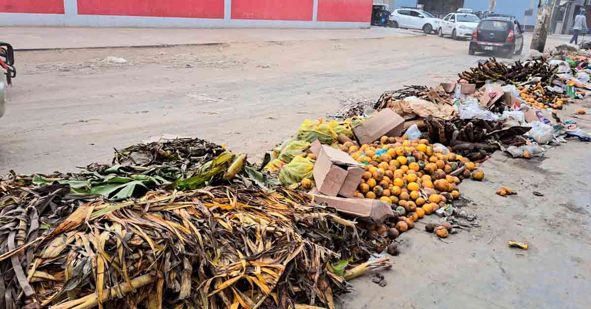 Incremento de cúmulos de basura y desperdicios orgánicos en los ...