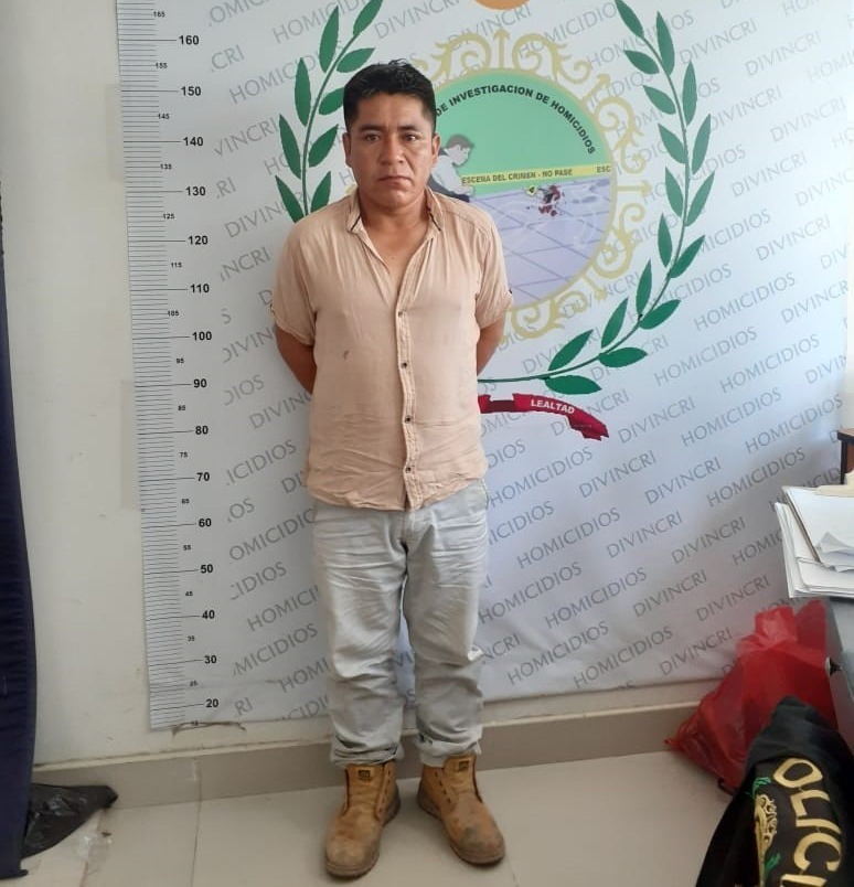 Captura de Santos Lorenzo Huamán Rodríguez