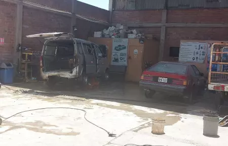 Explosión en taller de Chiclayo