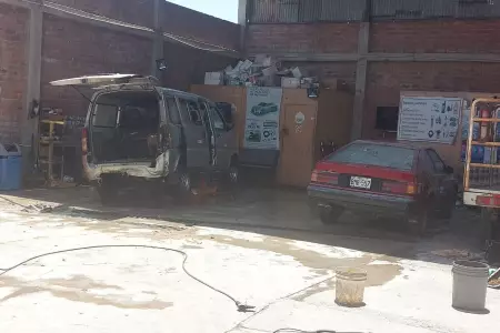 Explosión en taller de Chiclayo