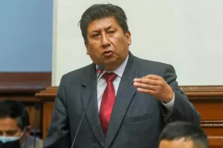 Waldemar Cerrón, congresista de Perú Libre.