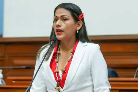 Silvana Robles, congresista de Perú Libre.