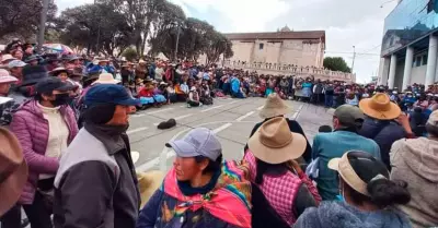 Bloqueo en Espinar - Cusco