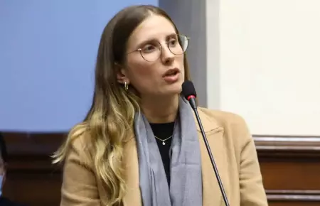 Adriana Tudela, congresista de Avanza País.