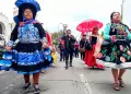 Artistas folklóricos y pobladores de Paucarpata se suman a las protestas