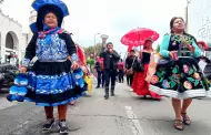 Artistas folklóricos y pobladores de Paucarpata se suman a las protestas