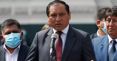 Flavio Cruz, congresista de Perú Libre.